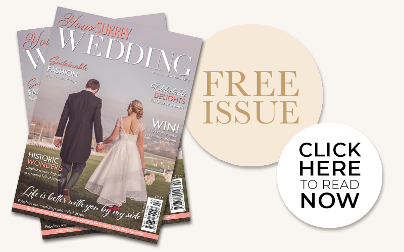 The latest issue of Your Surrey Wedding magazine is available to download now