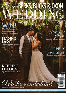 Cover of the December/January 2021/2022 issue of Your Berks, Bucks & Oxon Wedding magazine