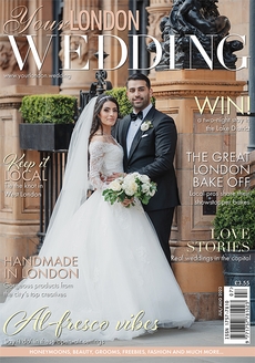 Cover of the July/August 2022 issue of Your London Wedding magazine