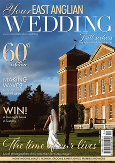 Cover of the April/May 2023 issue of Your East Anglian Wedding magazine