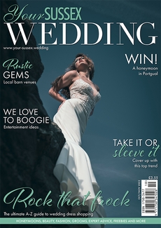 Cover of the October/November 2022 issue of Your Sussex Wedding magazine