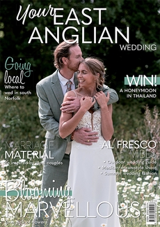 Cover of the June/July 2026 issue of Your East Anglian Wedding magazine