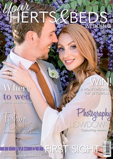 Cover of the Oct/Nov 2026 issue of Your Herts & Beds Wedding magazine