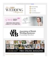 Your Surrey Wedding magazine - May 2022 newsletter