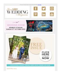 Your Surrey Wedding magazine - April 2023 newsletter