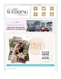 Your Surrey Wedding magazine - June 2023 newsletter