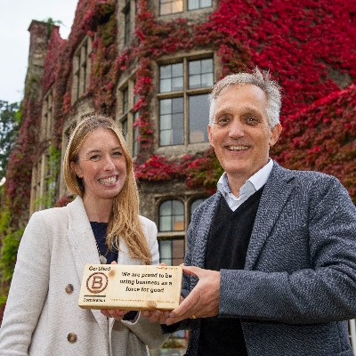 Pennyhill Park is the first hotel group in the UK to have been awarded certification as a B Corp