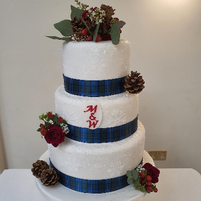Ideas for creating a festive-themed cake