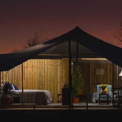 Luxury Family Hotels' Woolley Grange has upgraded its glamping suites for 2022