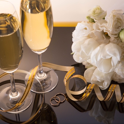 RD Ceremonies is offering couples who book her services in April a free bottle of champagne