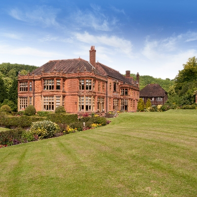 Marden Park Mansion is surrounded by beautiful grounds