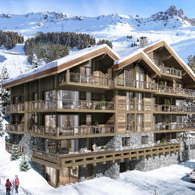 Chalet Le Cygne is a new four-bedroom apartment in Méribel, France