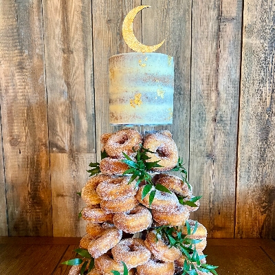 Sassys Sugar Doughnuts specialises in doughnut towers