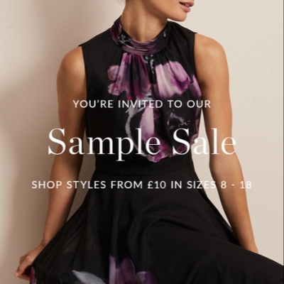 Phase Eight host Sample Sale on the 22nd and 23rd of February