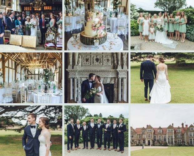 Gemma and Lyle celebrated their nuptials at Loseley Park: Image 1