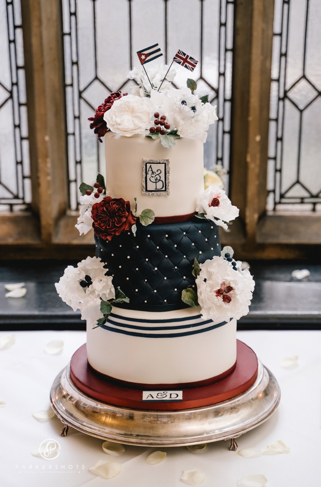 We asked cake specialist Nia Cummings how to incorporate strong colours into your design: Image 1