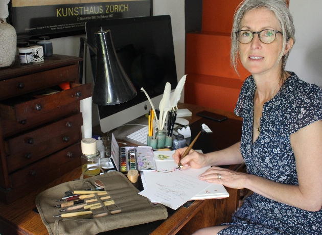 We interview calligrapher, Kate Ridyard: Image 1