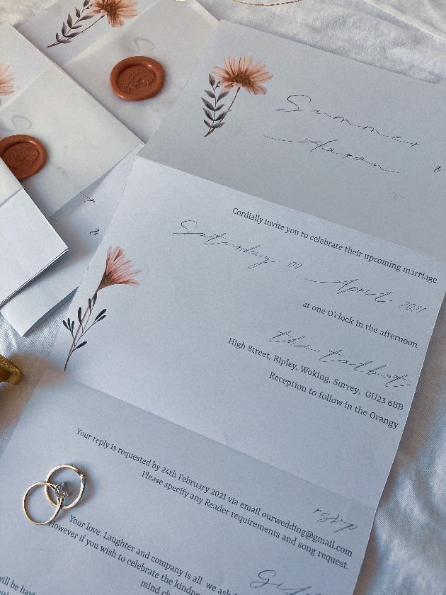 Wedding stationery