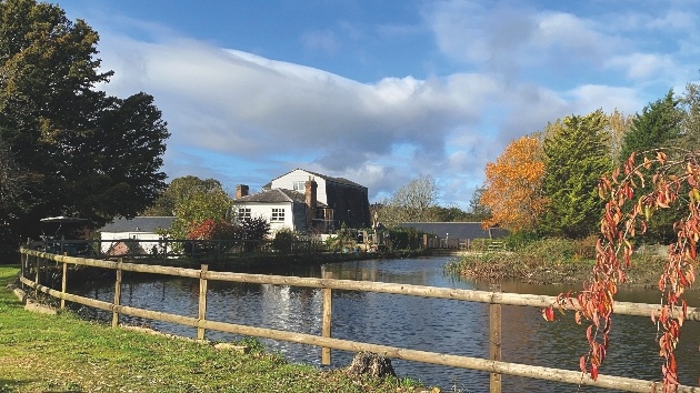 Exterior of Coltsford Mill Wedding Venue