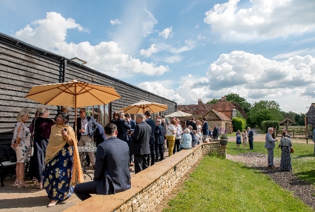 Exterior of Clock Barn Hall