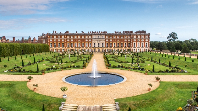 Exterior of Hampton Court Palace