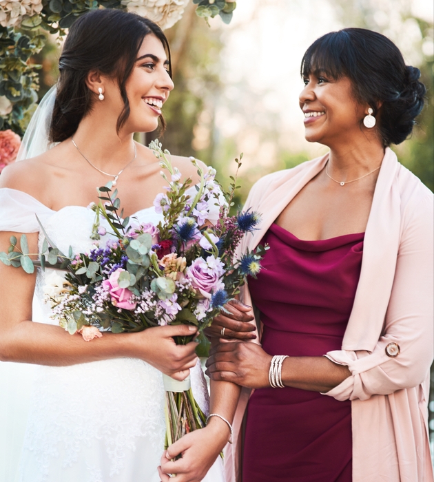 Bride and mum