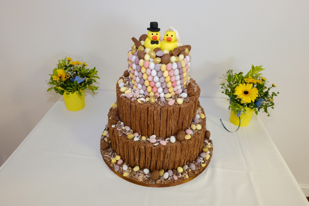 Easter themed cake