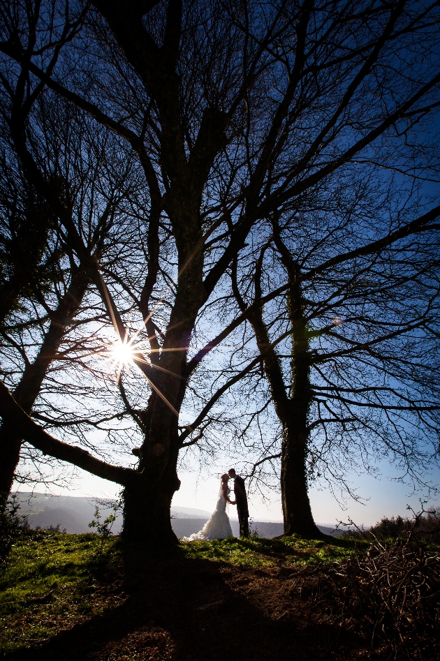 Couple under a tree