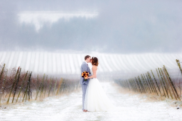 Couple in the vineyard at Denbies Wine Estate Limited