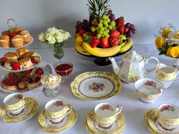 Vintage Celebration Teaparty Hire