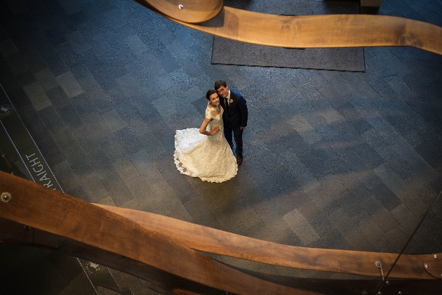 Couple inside Brooklands Hotel