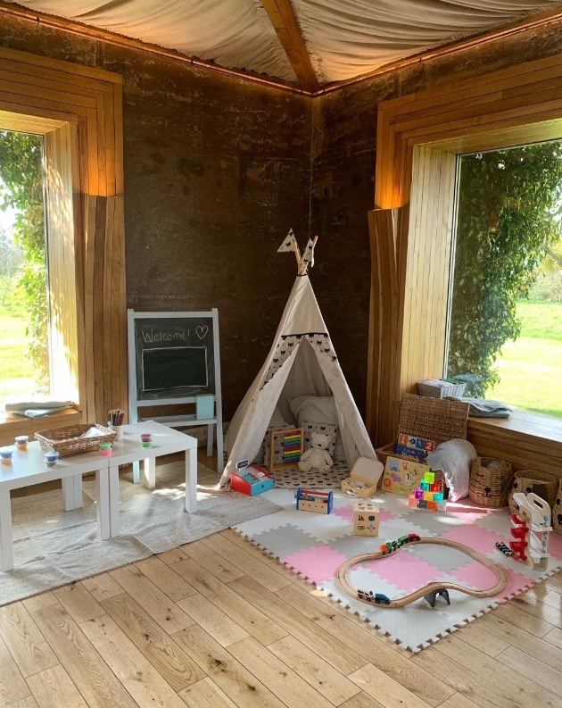 Creche set up from Rose Event Nannies