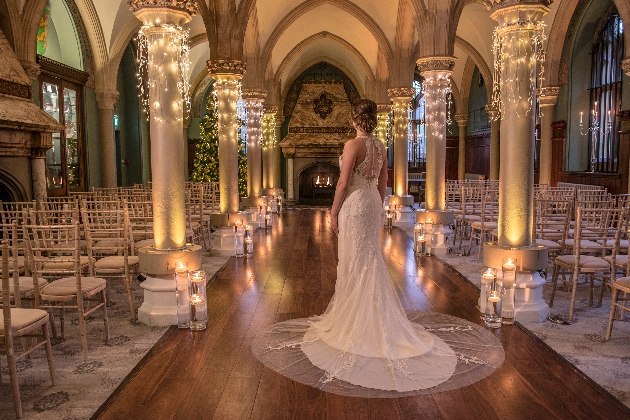 Wotton House ceremony set up