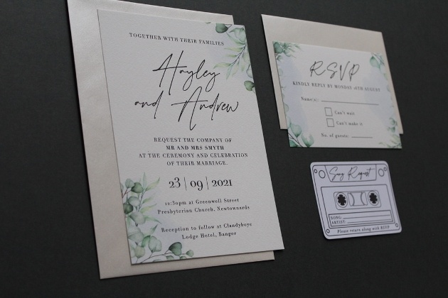 Wedding stationery set