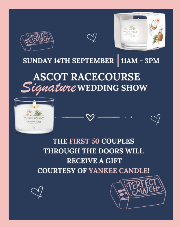 Countdown to County Wedding Events'  candle