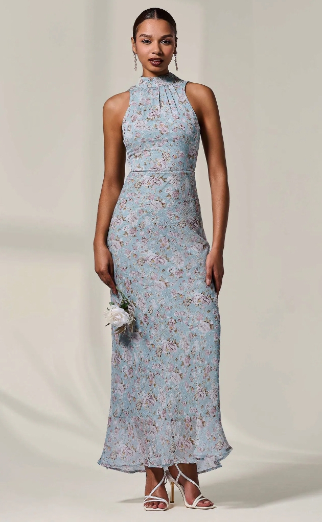 A summery wedding guest dress by SilkFred