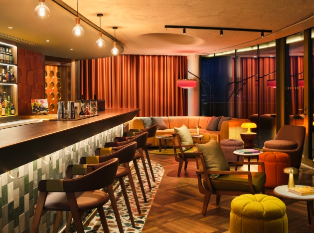 intimate speakeasy style bar 