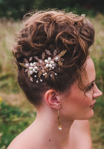 James Blaquiere Wedding Hair