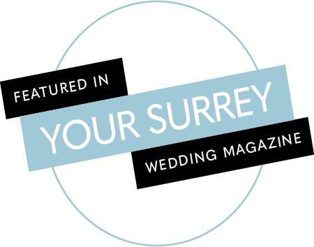 Featured in Your Surrey Wedding magazine